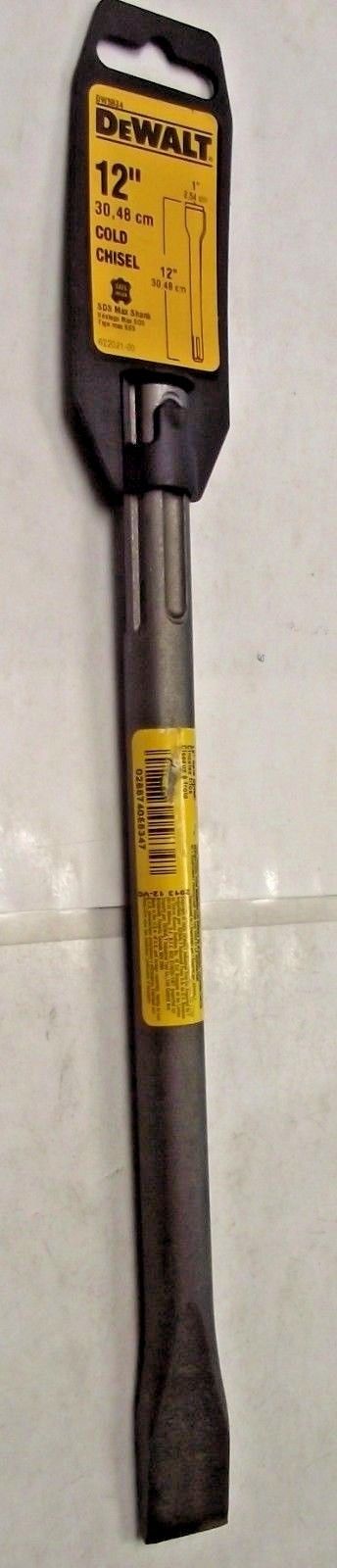 Dewalt DW5834 1″ x 12″ SDS Max Cold Flat Chisel USA Fashion