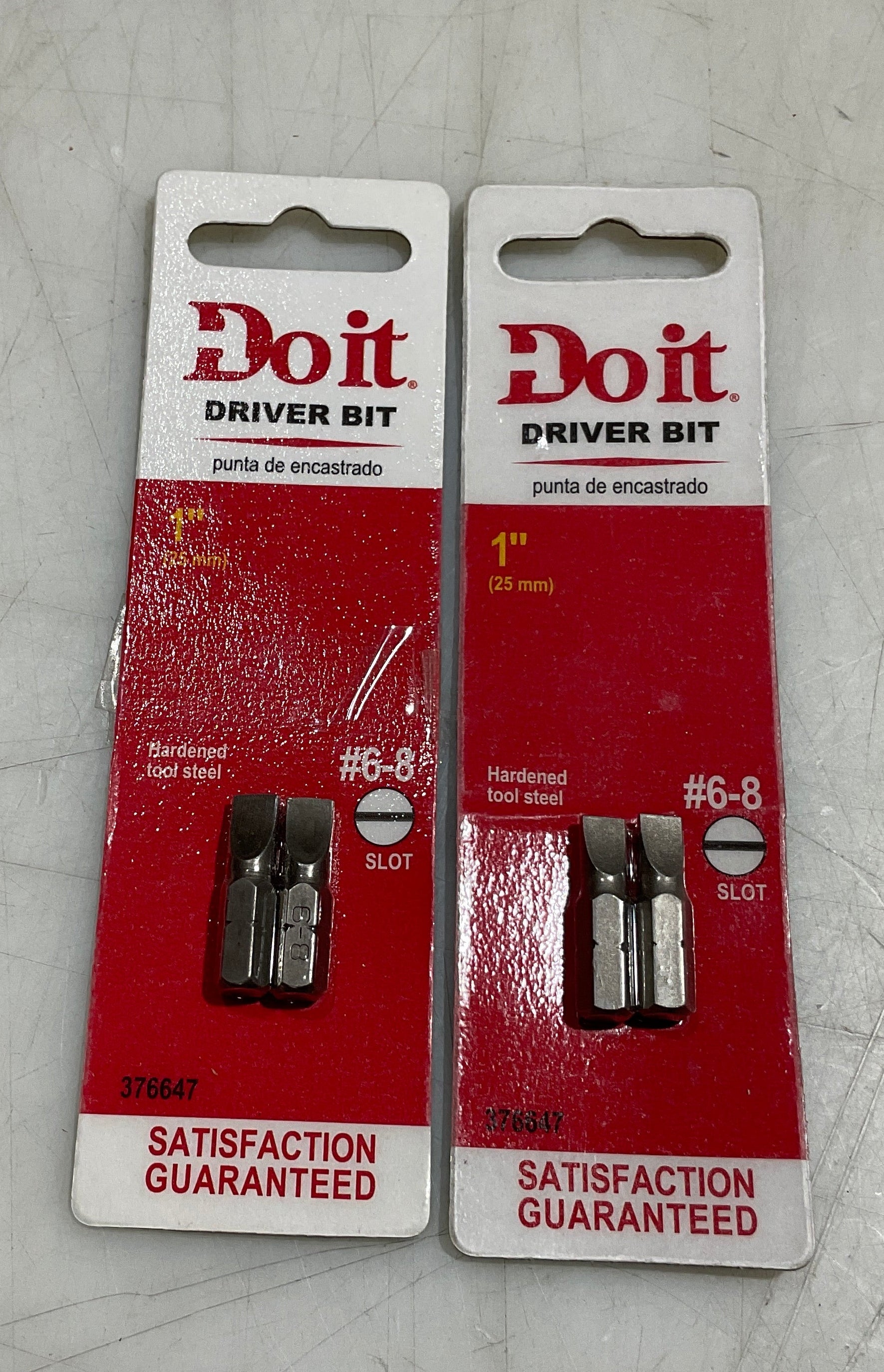 Do it 376647 #6-8 slotted screwdriver insert bit 2-2pks #S-48 Fashion