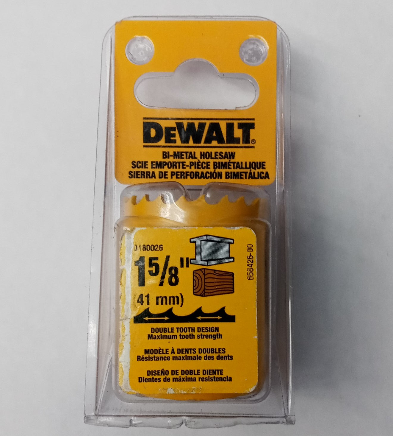 DeWalt D180026 1-5/8″ (41mm) Bi-Metal Holesaw USA Online now