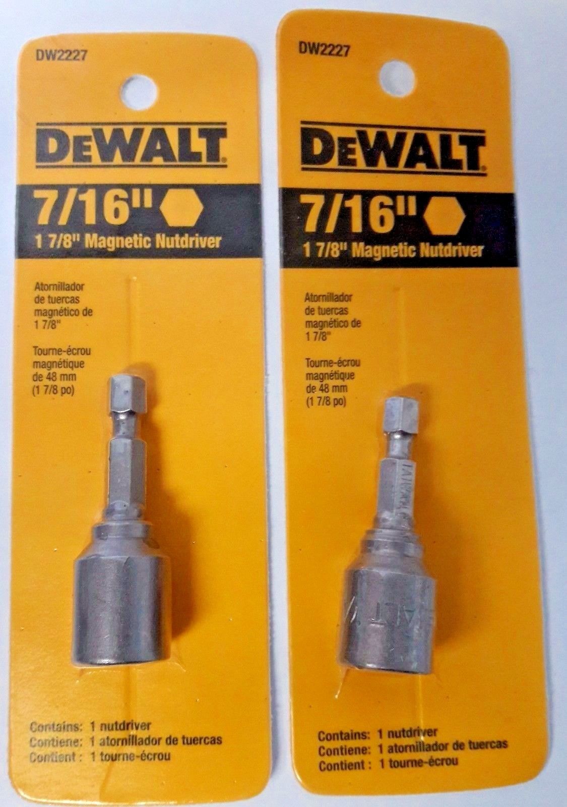 Dewalt DW2227 7/16″ x 1-7/8″ Nutsetter 2PKS Fashion