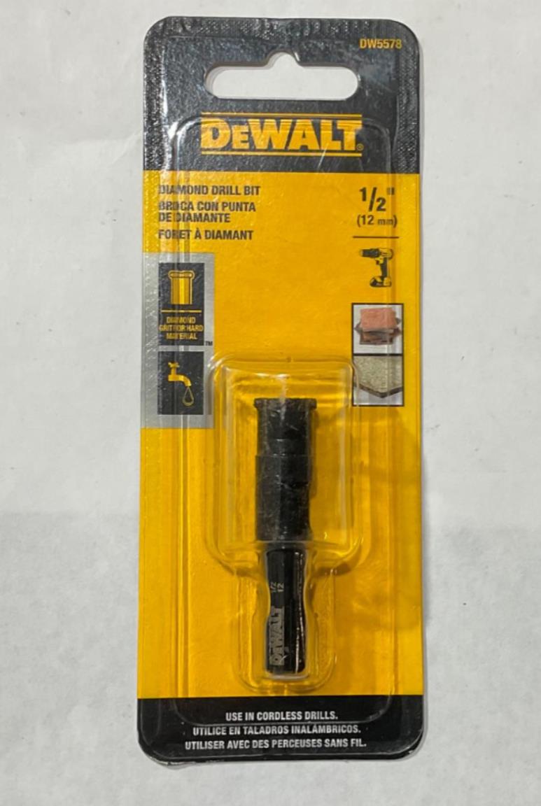 DeWalt DW5578 1/2″ Diamond Drill Bit #I-33 Online Sale