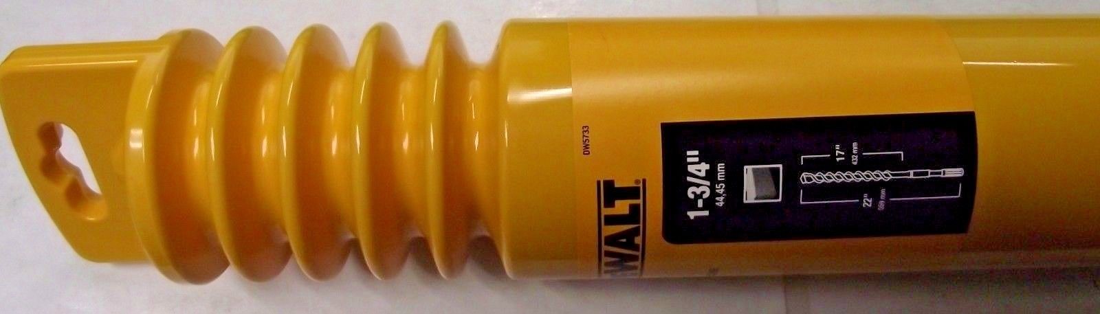 DeWalt DW5733 1-3/4″ x 17″ x 22″ 2 Cutter Spline Shank Rotary Hammer Bit Germany on Sale
