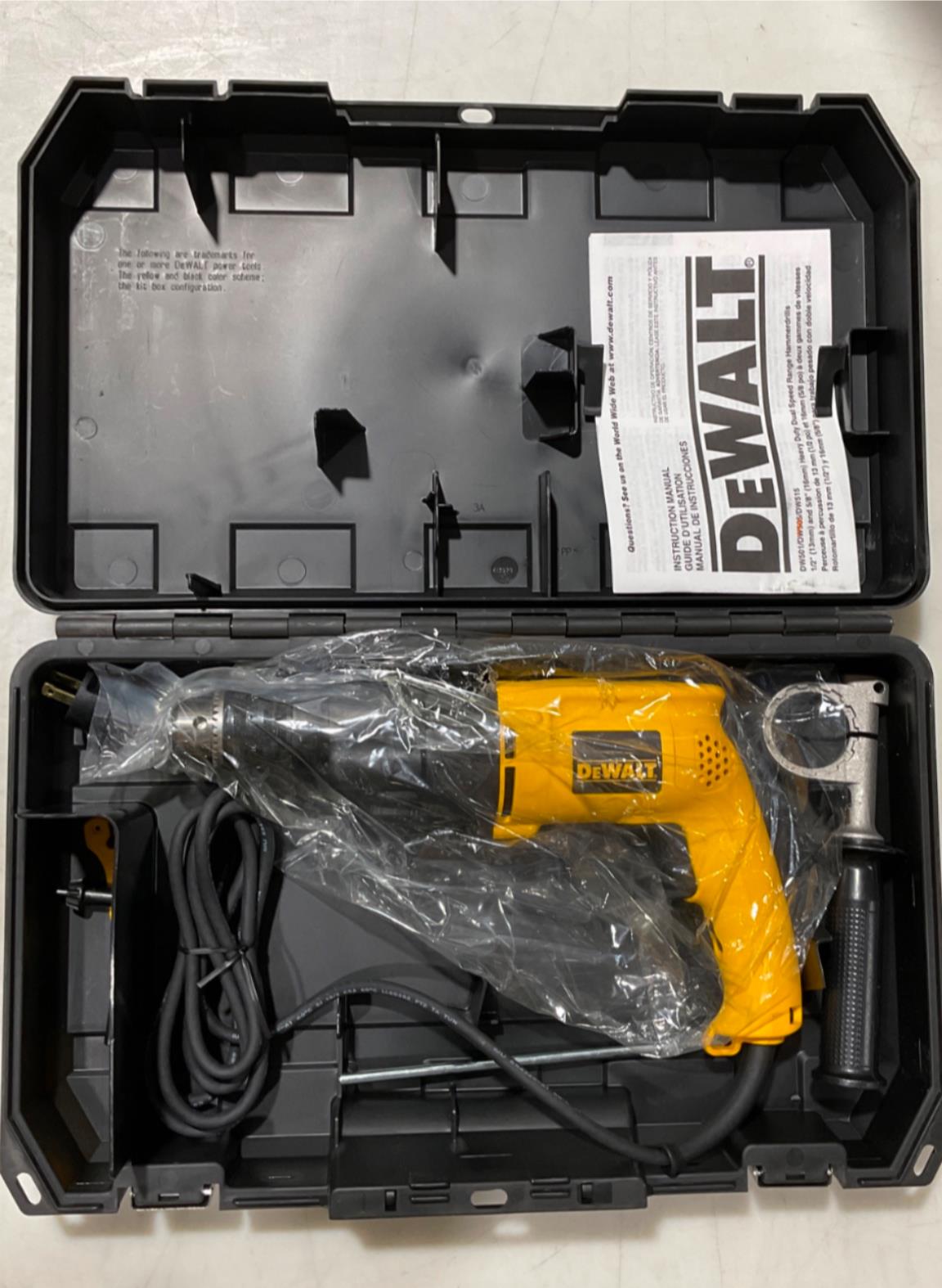 DeWalt DW505K 1/2″ HD Dual Speed Range Hammerdrill Kit #31 Supply