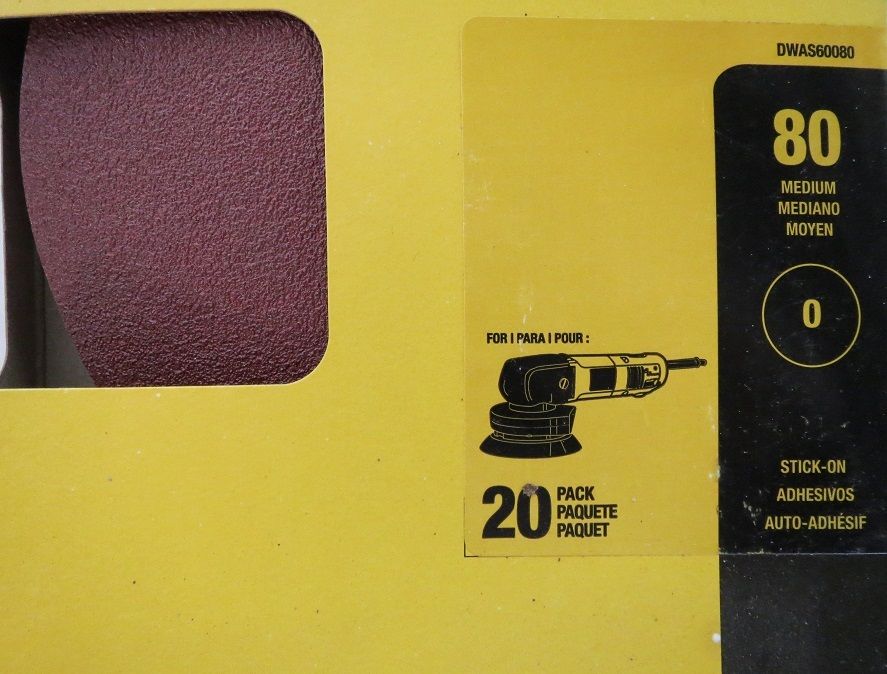 Dewalt DWAS60080 6″ Sanding Discs 80 Grit 20 Pack Online