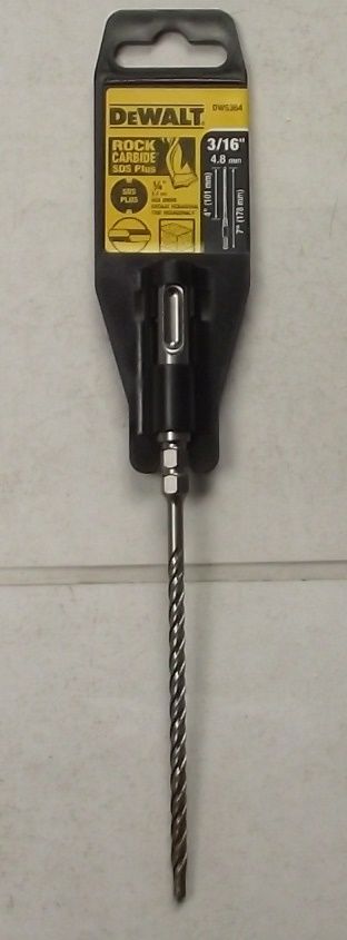 Dewalt DW5364 3/16″ x 4″ x 7″ Hex SDS Hammer Drill Bit Germany Discount