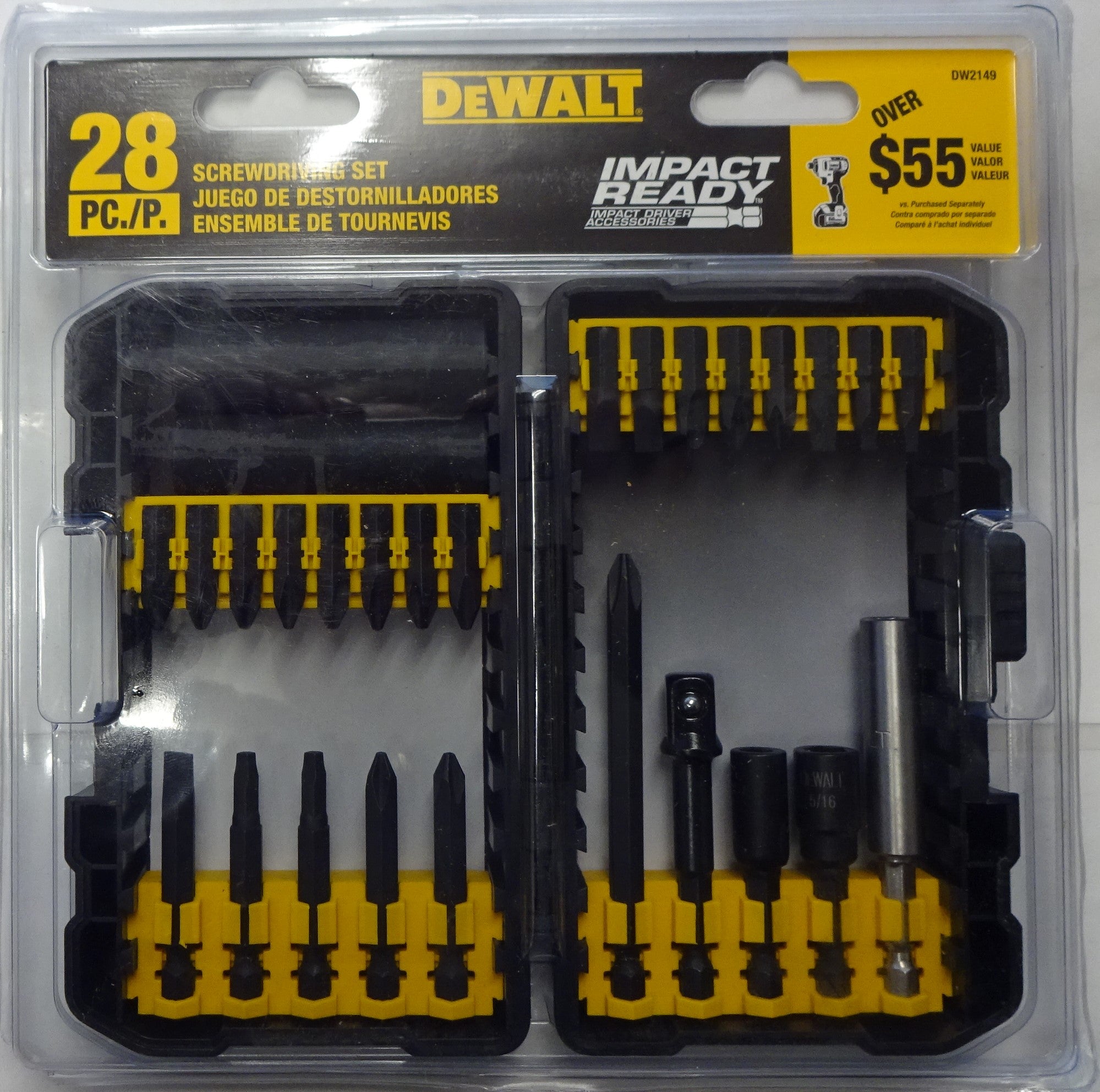 Dewalt DW2149 28pc Impact Ready Screw-driving Bit Tip Set Online Hot Sale