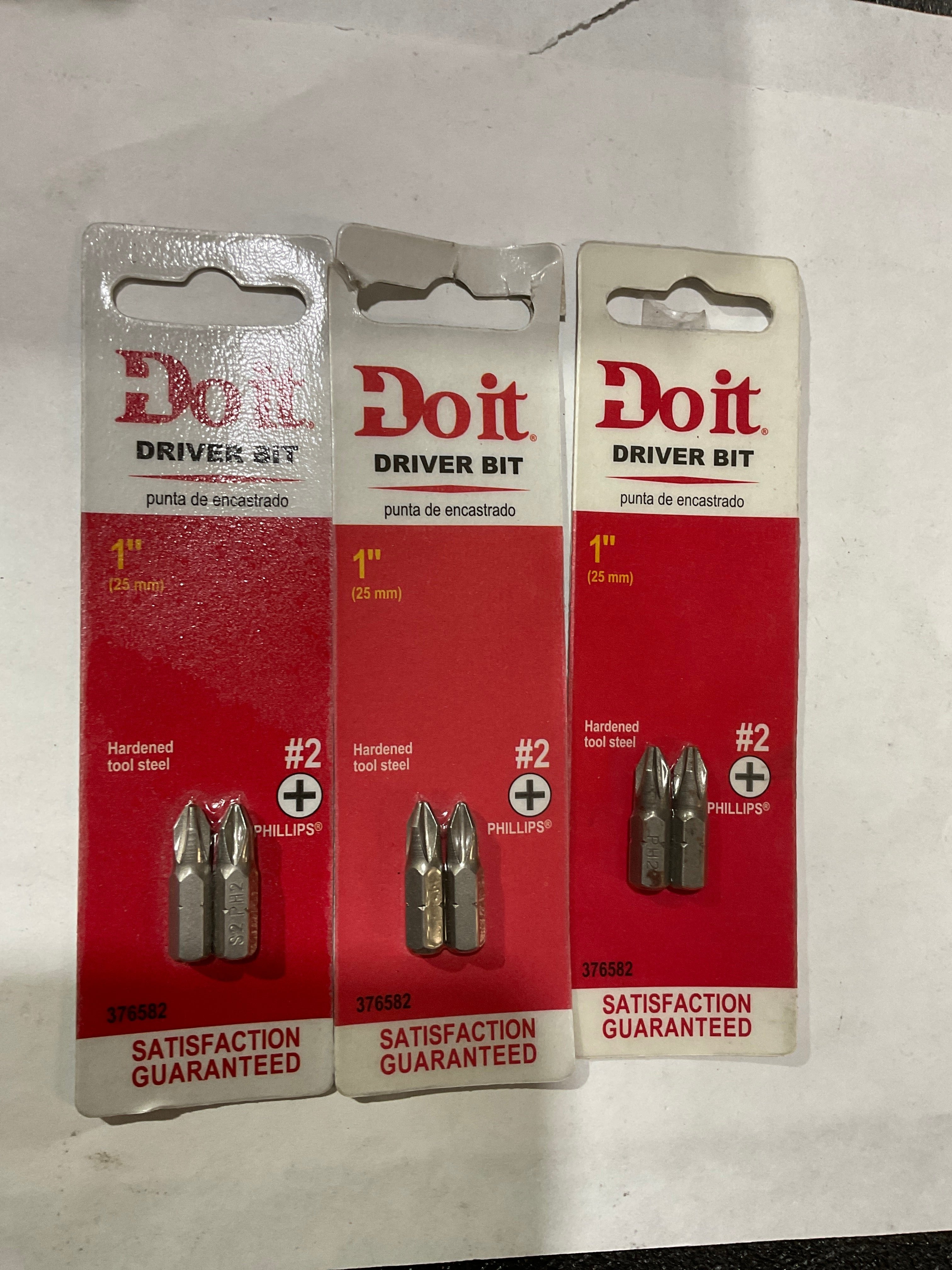 Do it 376582 #2 x 1″ Phillips driver bit 3-2pks #S-30 Discount