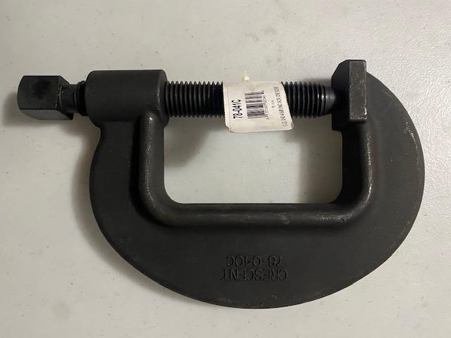 Crescent 78-041C C-Clamp 4-5/8″ Max Opening 2-7/16″ D Throat 20000 Lb Clamp USA Discount