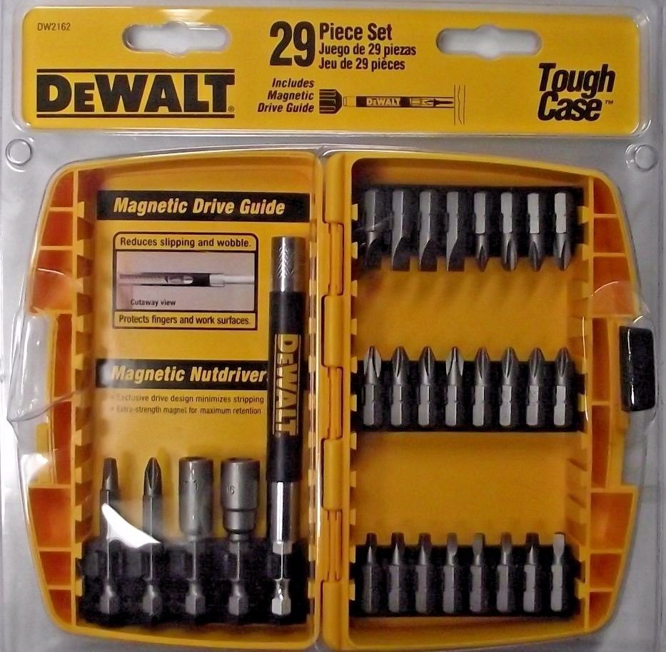 Dewalt DW2162 29 Piece Screwdriving And Nutdriving Set #B2 Online Hot Sale