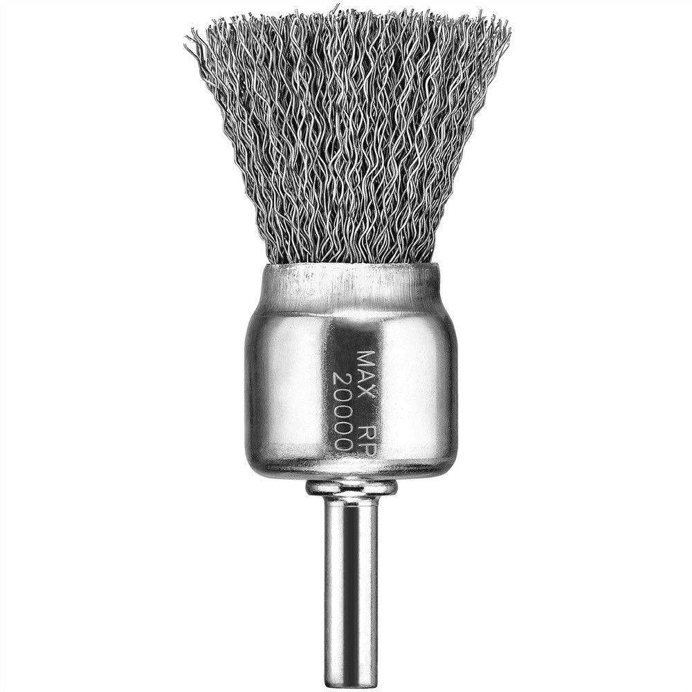 Dewalt DW4901B 1″ x 1/4″ HP Metal/Stainless Shaft Carbon Crimp End Brush (4PCS) Discount