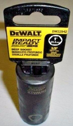 Dewalt DW22942 Impact Ready Deep Socket 1″ 1/2 Drive Online Sale