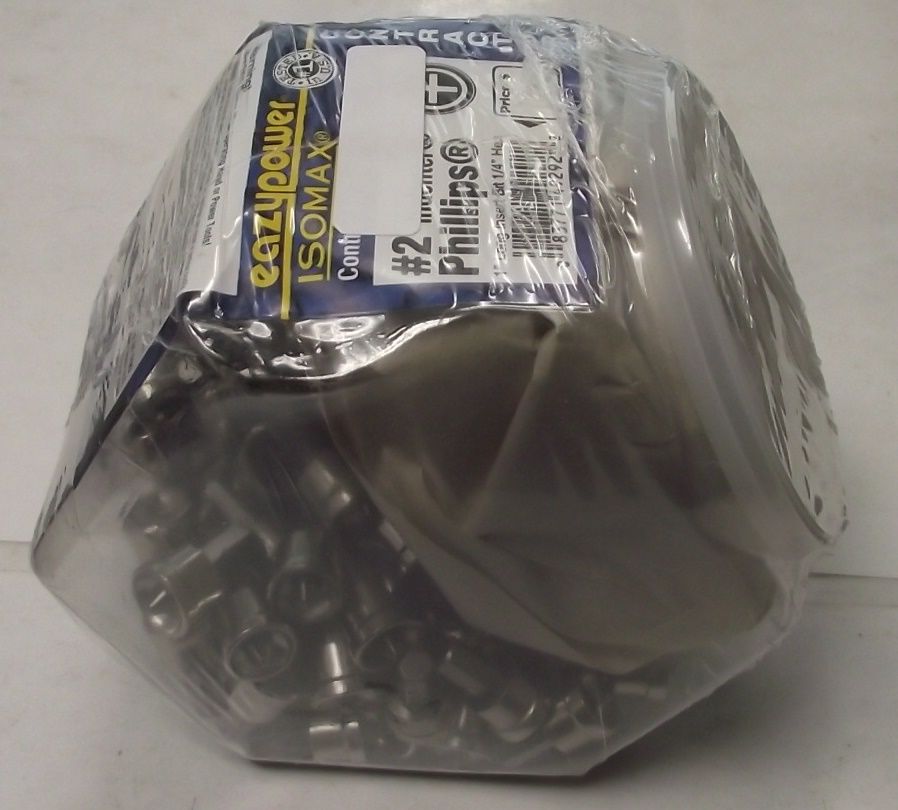 Eazypower 79292 ISOMAX Contractor Quality #2 Phillips Drywall Screw Setter 100pc Sale