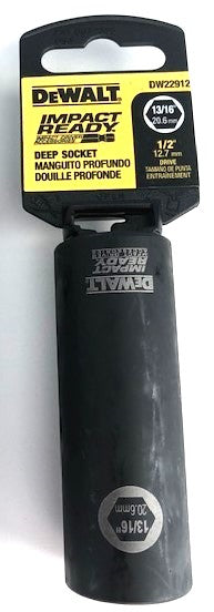 Dewalt DW22912 13/16″ Deep Impact Ready Socket 1/2″ Drive 6pt on Sale