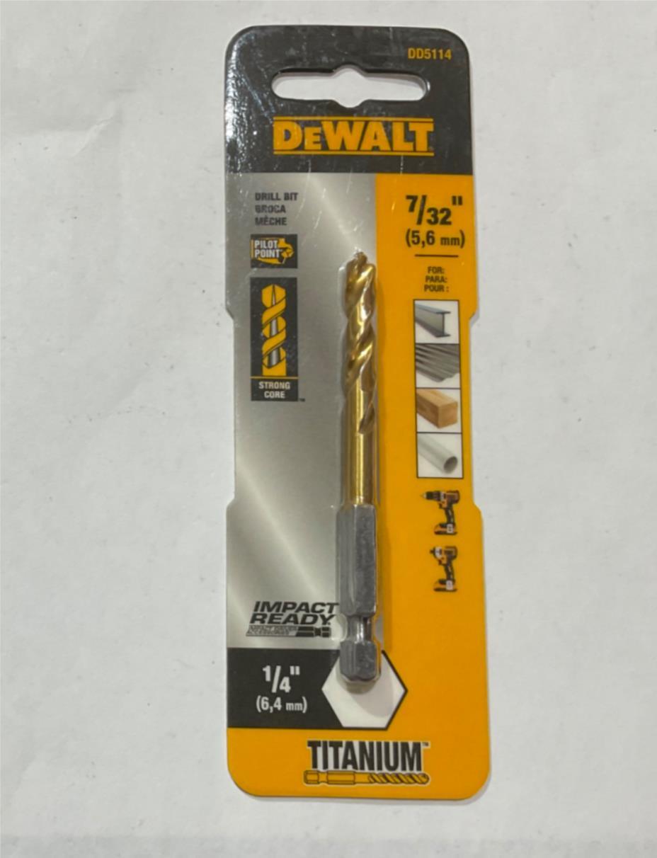 DeWalt DD5114 7/32″ Titanium coated drill bit #103 Sale