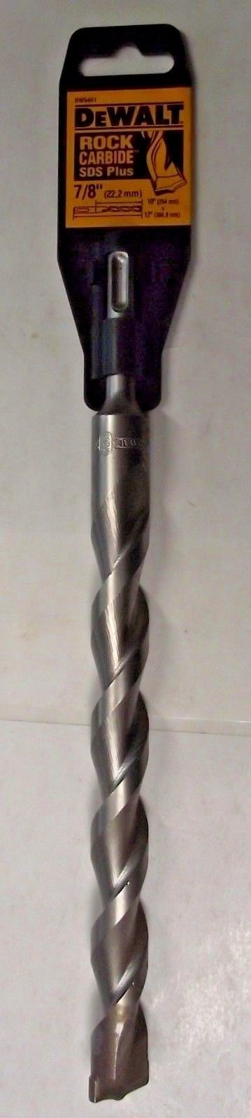 Dewalt DW5461 7/8″ x 10″ x 12″ SDS Plus Rock Carbide Hammer Drill Bit Germany Supply