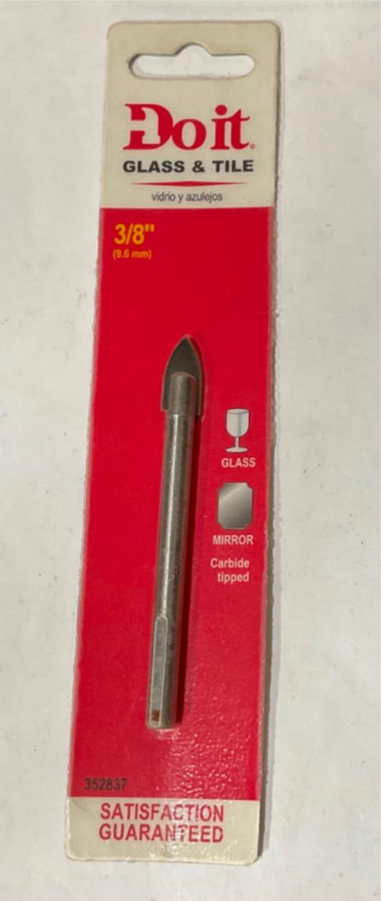 Do It 352837 3/8″ Glass & Tile carbide tipped drill #S-9 Hot on Sale