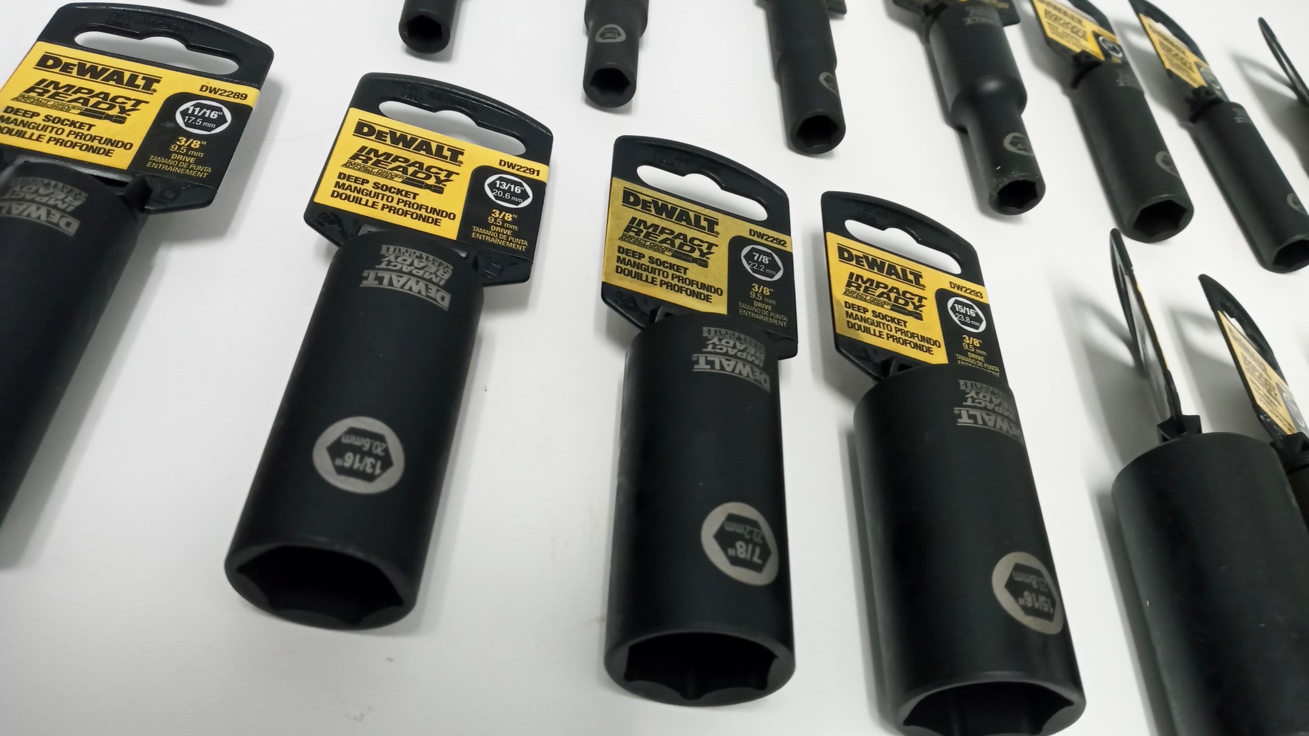 Dewalt 12 Piece 3/8″ Drive Impact Ready Deep Socket Set Online Hot Sale