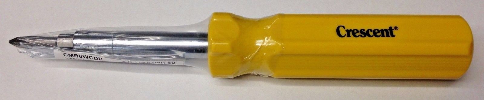 Crescent CMB6WCDP Yellow 6-in-1 Screwdriver Fashion