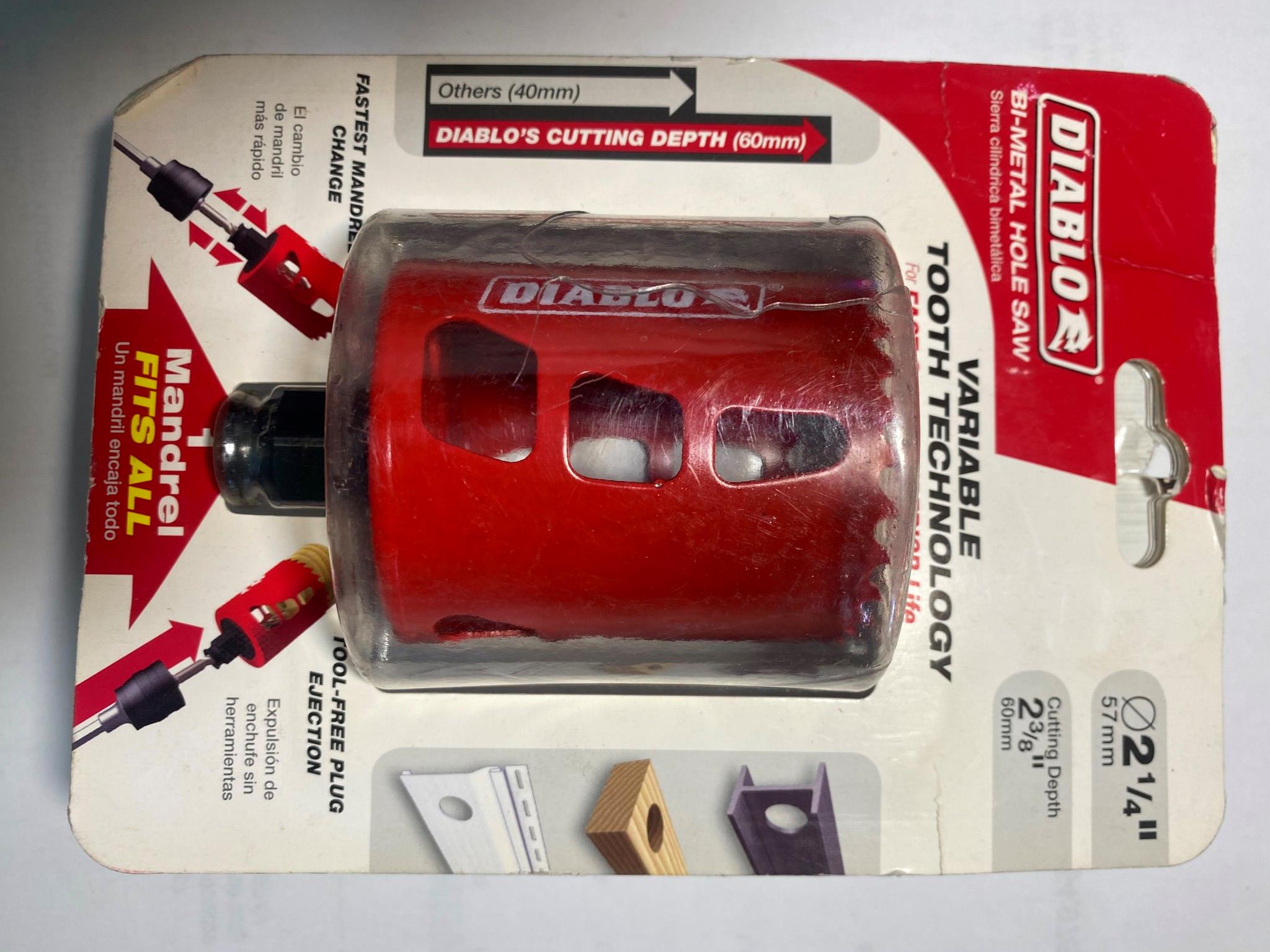 Freud Diablo DHS2250 2-1/4″ Bi-Metal Hole Saw Online now
