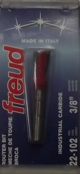 Freud 22-102 Industrial Carbide 3/8″ Diameter 9-Degree Dovetail Router Bit Italy Supply