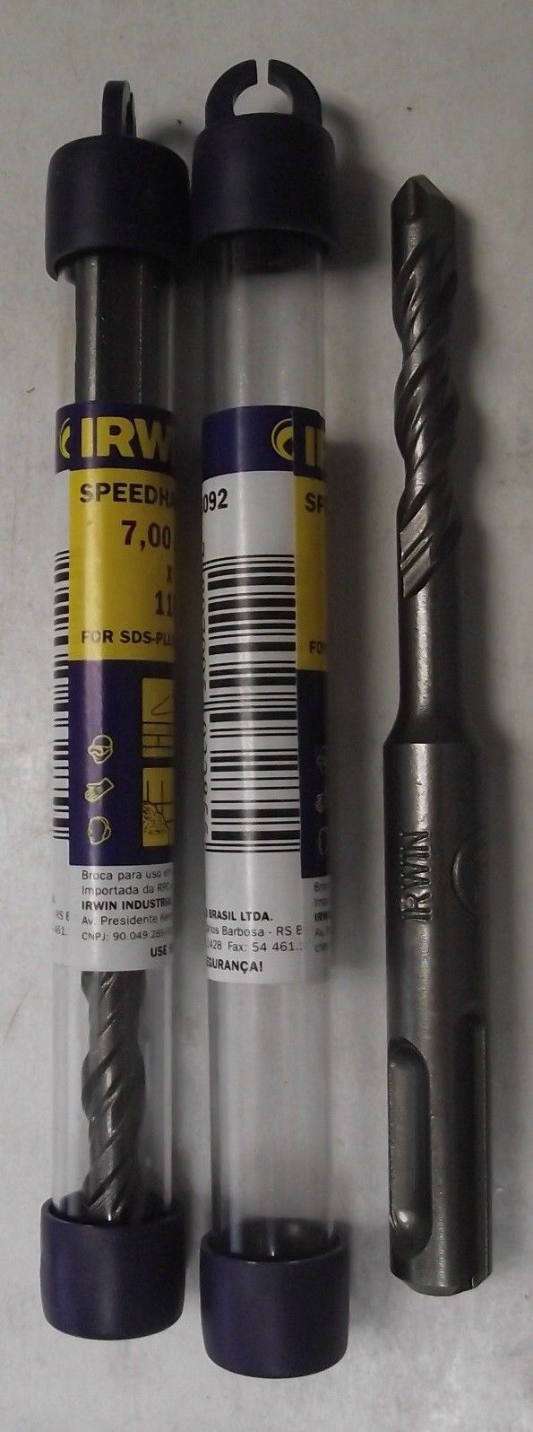 Irwin 13092 7mm x 110mm SDS Plus Speedhammer Hammer Drill Bits 2pcs. Online