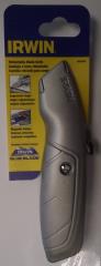 IRWIN 4935069 Retractable Utility Knife 6-1/2″ Natural Aluminum One Blade on Sale