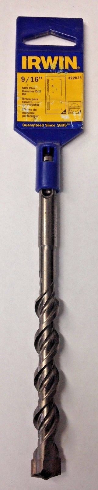 Irwin 322036 9/16″ x 4″ x 6″ SDS Plus Hammer Drill Bit Online