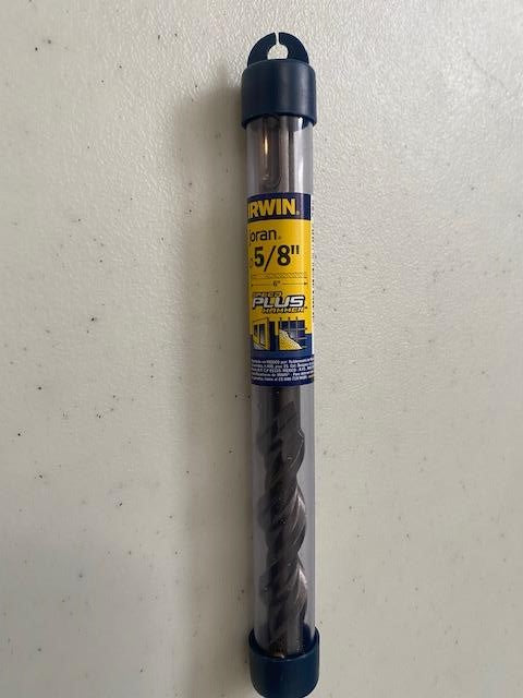 IRWIN 14175 5/8 x 8 Long SDS-Plus Hammer Drill Bit -Speed Hammer Plus Supply