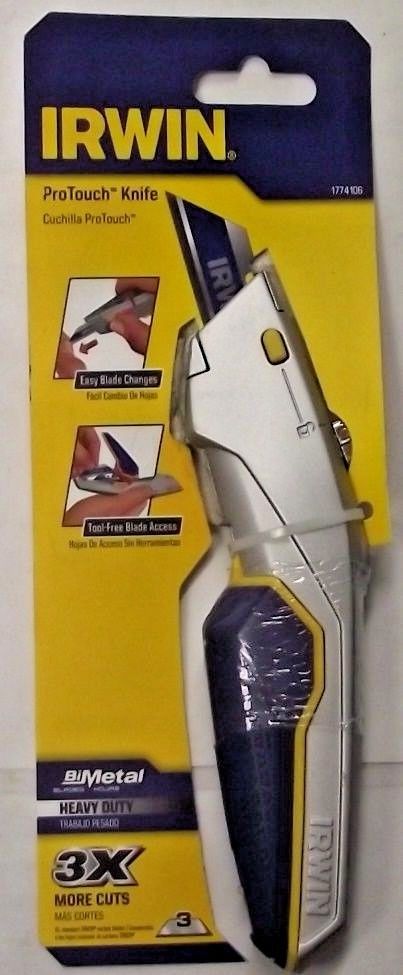 Irwin Tools 1774106 ProTouch Utility Knife Quick Blade Change Online Hot Sale