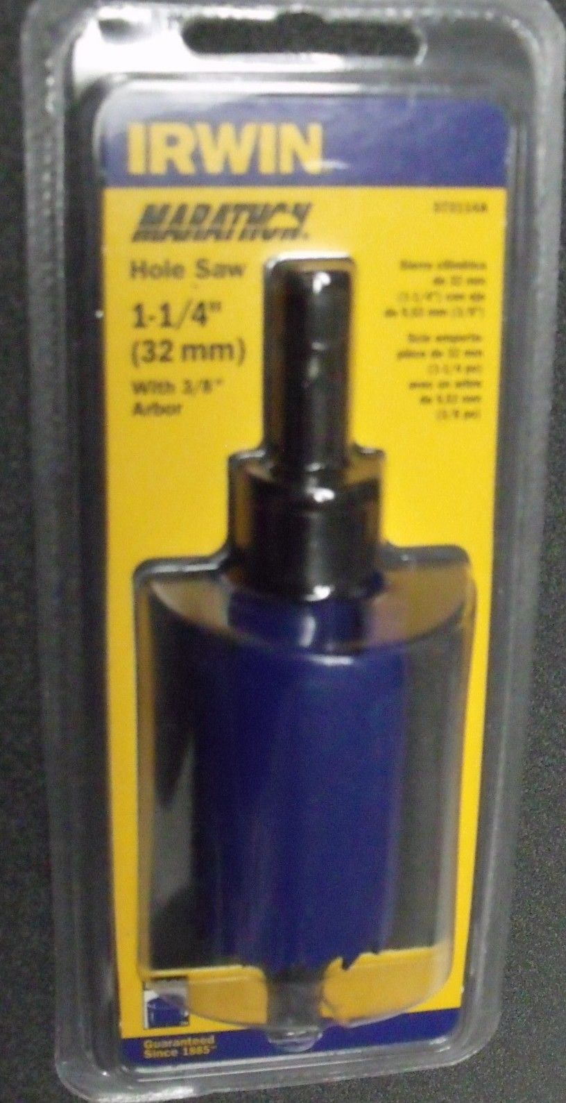 Irwin 373114A 1-1/4″ Bi-Metal Hole Saws With Arbor Supply