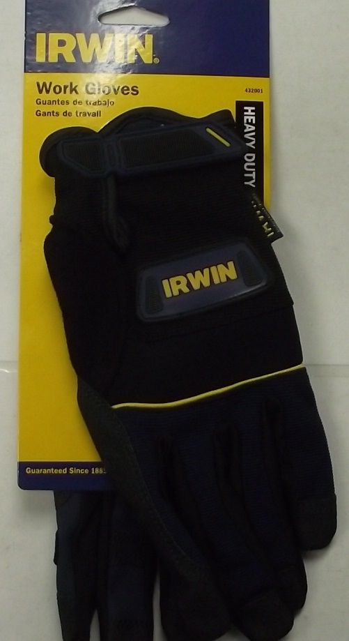 Irwin 432001 Large Heavy Duty Jobsite Gloves Sale