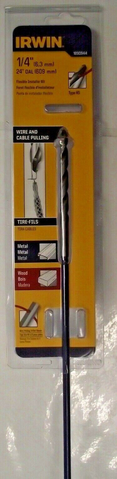 IRWIN 1890944 1/4″ x 24″ Flexible Shank Tip Installer Metal Drill Bit Online