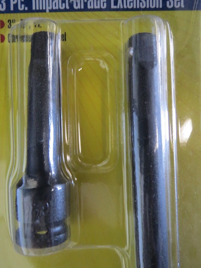 Great Neck 336 25224 3 Pc. Impact Grade Extension Set 3/8″ Drive Sale