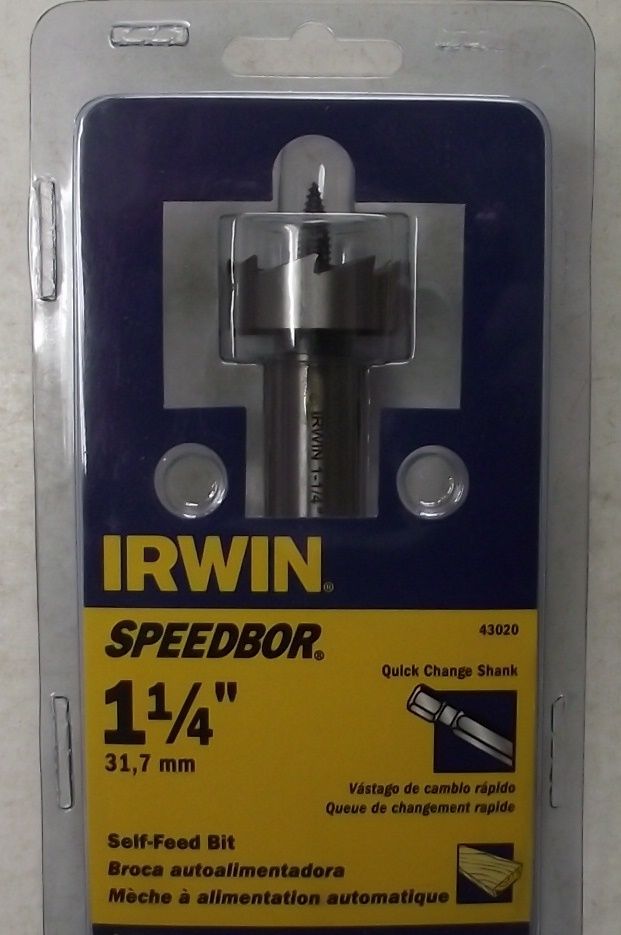 Irwin 43020 1-1/4″ Speedbor Self Feed Drill Bit Online Sale