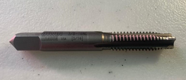 IRWIN 4935232 – 3/8″-16 NC Hanson Fractional HCS Self Aligning Tap 1pc USA Online Hot Sale