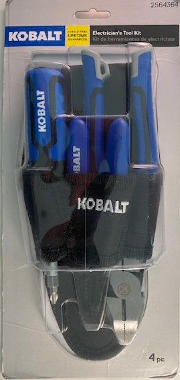Kobalt 2564364 4pc. Electrician’s Tool Kit Online Hot Sale