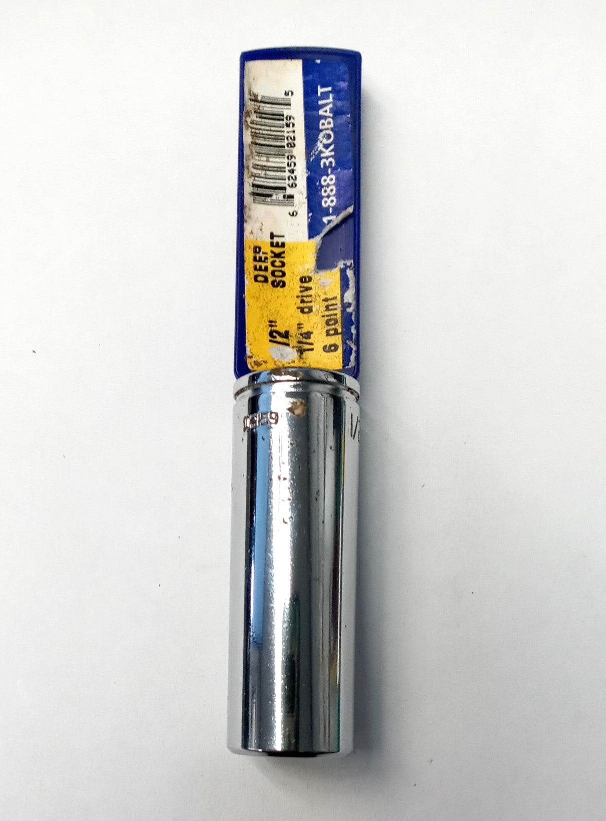 Kobalt 02159 1/4″ Drive 6 Point 1/2″ Deep Socket Hot on Sale
