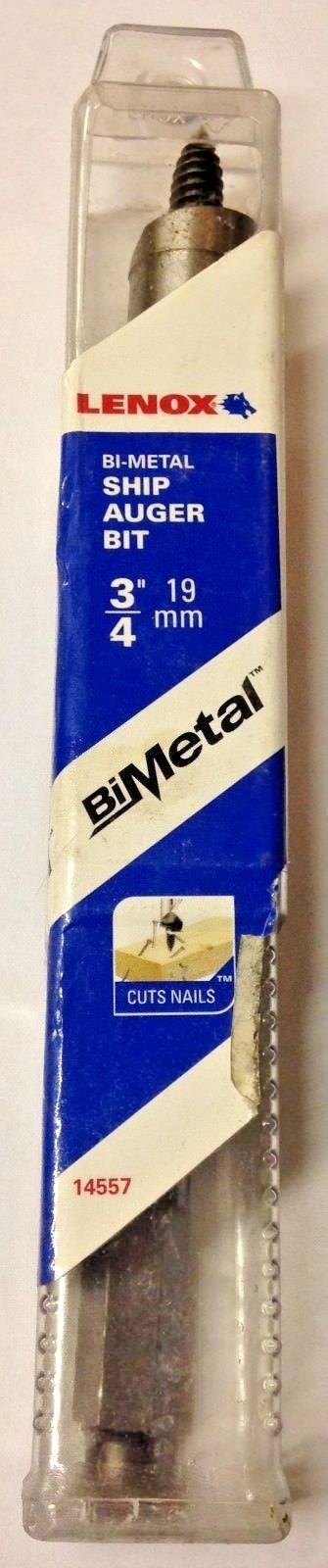 Lenox 14557 3/4″ x 7-1/2″ Bi-Metal Ship Auger Bit (Cuts Nails) Online Hot Sale