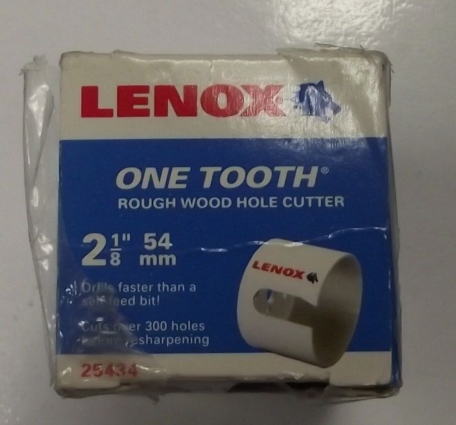 Lenox 25434-34HC One Tooth Rough Wood Hole Cutter 2-1/8″ (54mm) Online