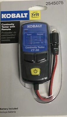 Kobalt 2545075 Analog Continuity Tester Specialty Meter on Sale