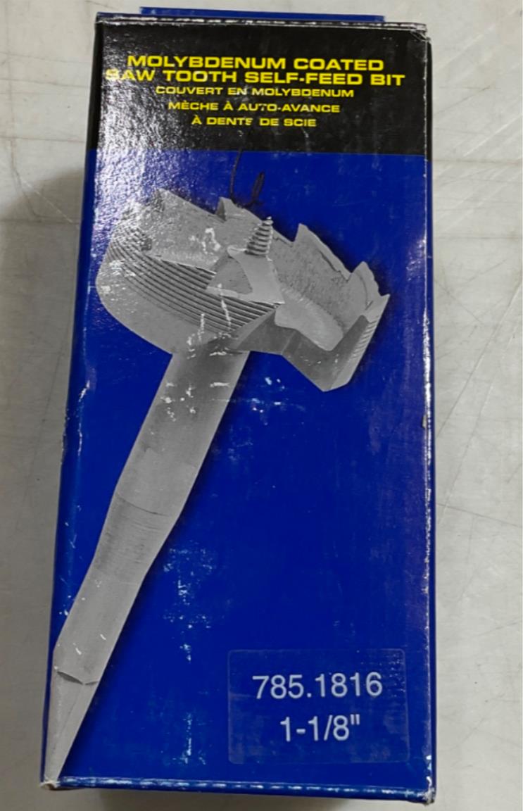 Mag-Bit 785-1816 1-1/8″ Molybdenum coated Saw tooth/Self feed bit Hot on Sale