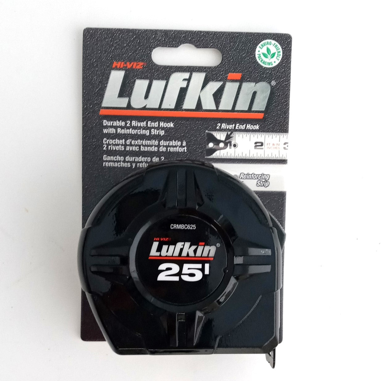 Lufkin CRMBC625 25′ Power Tape Measure, Black Hot on Sale