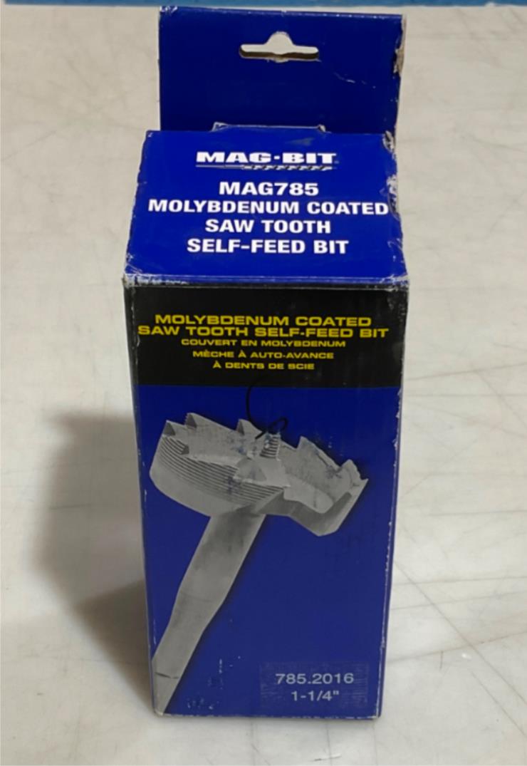 Mag-Bit 785-2016 1-1/4″ Molybdenum coated Saw tooth/Self feed bit Online Hot Sale