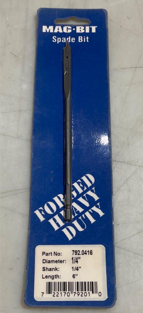 Mag-Bit 792-0416 1/4″ x 6″ Spade bit Discount