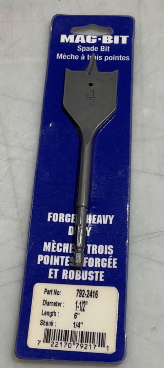 Mag-Bit 792-2416 1-1/2″ x 6″ Spade bit on Sale