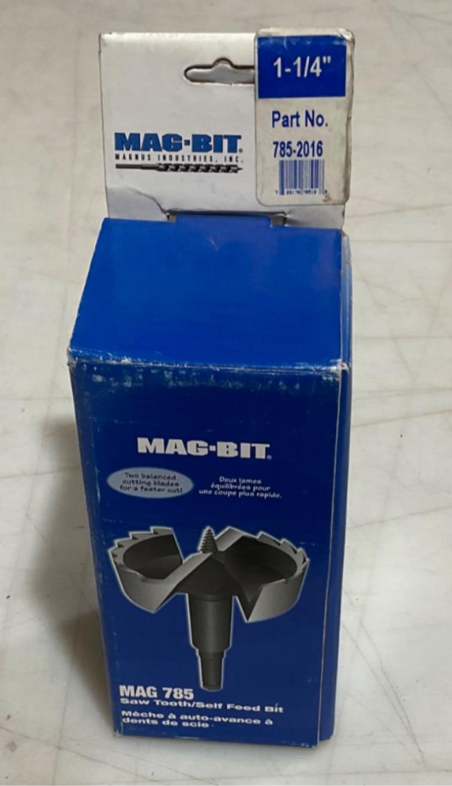Mag-Bit 785-2016 1-1/4″ Saw tooth/Self feed bit Fashion
