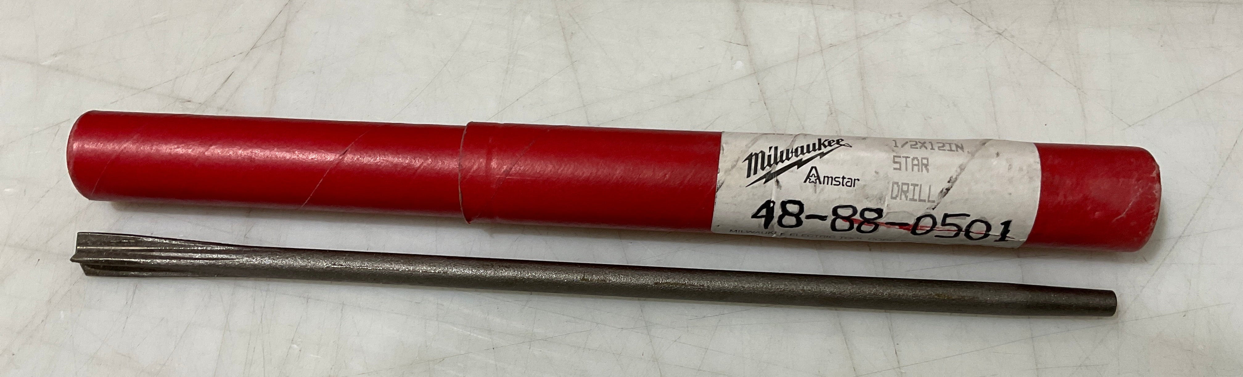 Milwaukee 48-88-0501 1/2X12in Star drill #I-30 Online Hot Sale